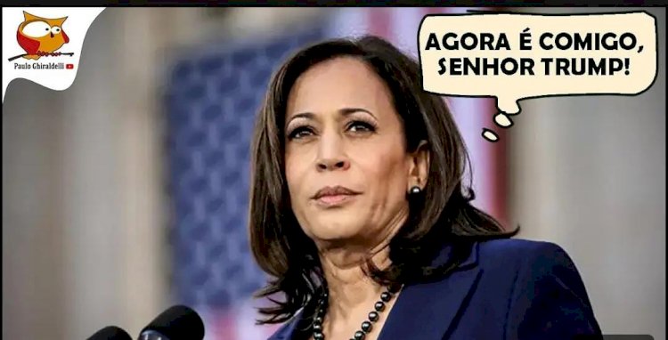 Agora será com KAMALA HARRIS