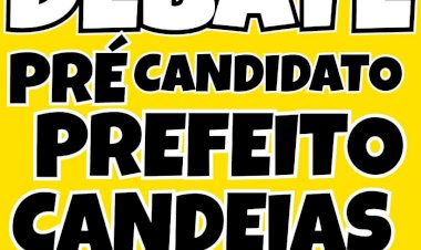 DEBATE entre Pré Candidato a PREFEITURA DE CANDEIAS